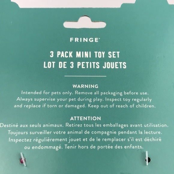 Tahari & Fringe 4/$98 - ‘Dog Toys - blue’ bundle. SZ:Small/Medium size dogs. NWT - Picture 5 of 5